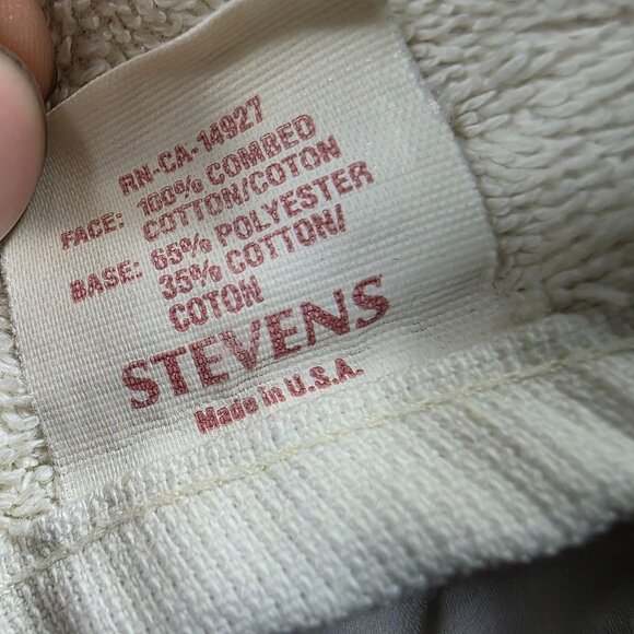Vintage Stevens White Bath Towel 53x29.5 Made In USA Summer Solid - Picture 3 of 7